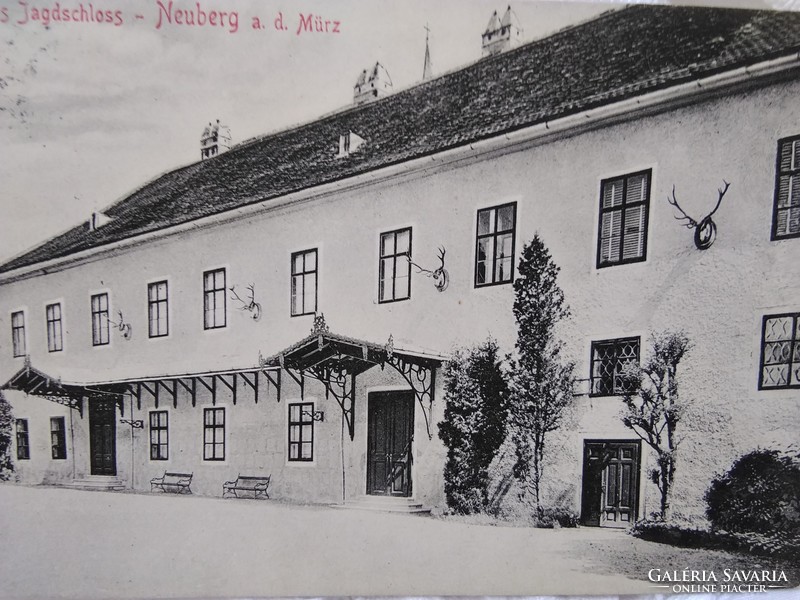 Antik osztrák képeslap/üdvözlőlap Stájerország, Császári Vadászház/Kaiserliches Jagdschloss 1907