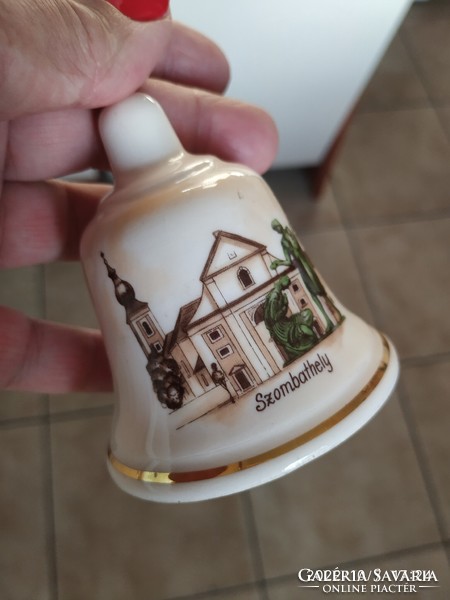 Christmas decoration, ceramic bell for sale!