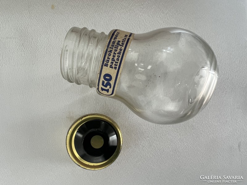 Light bulb, burner-shaped glass storage box