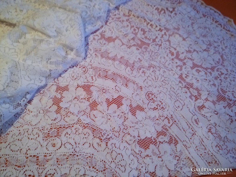 Rarity! 270X180 cm Oriasi machine lace oval tablecloth x