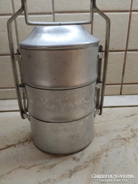 Retro aluminum food barrel for sale! Aluminum food barrel, edible, nostalgia piece, rustic decoration