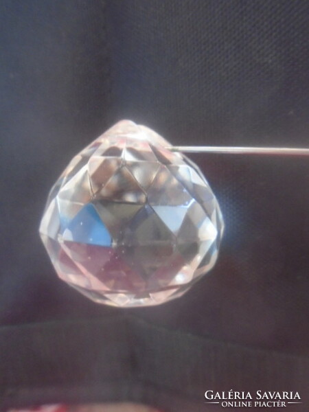 A wonderful 100% hand cut crystal ball? It shines like a diamond from the late 1800s