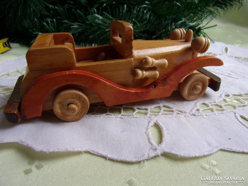 Wooden toy car/model 4.