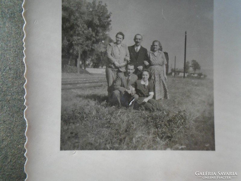 Za165.3 - 6 old photos - 1949 Ipolytárnóc