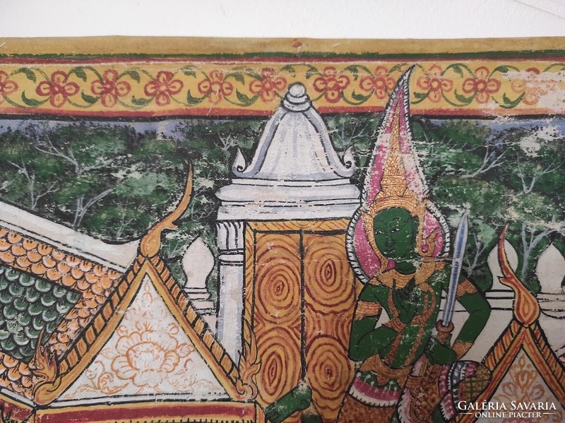 Antique thanka thangka buddha buddhist image thailand 926 6049