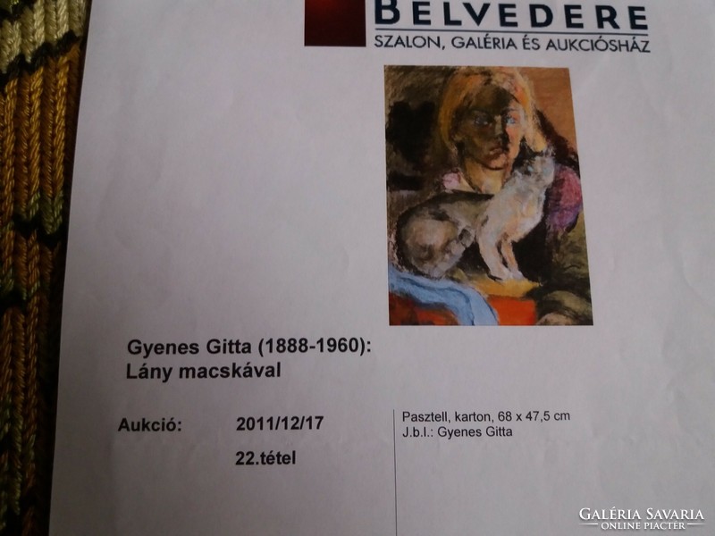 Gyenes Gitta  / 1888 - 1960 /
