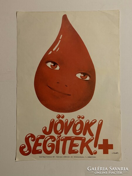 Vöröskereszt plakát