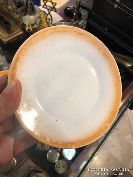 Zsolnay porcelán tányérok, lapostányér, 3 db, pótlásra.14cm-es