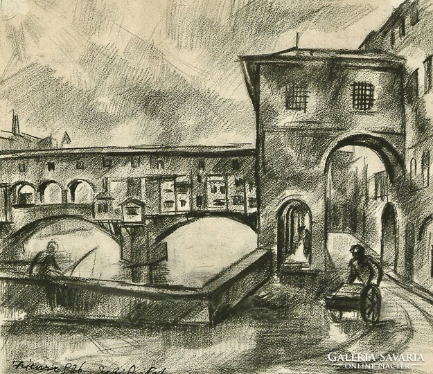 Deli Antal (1886-1960): Firenze, 1926