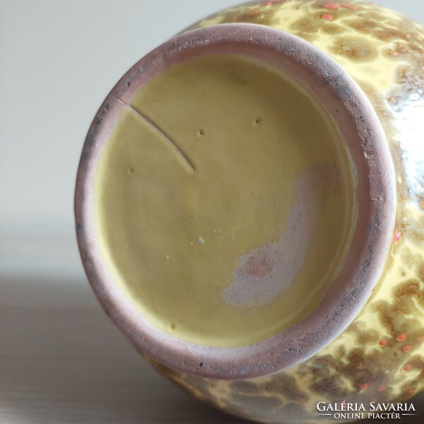 Mid century retro ceramic pot