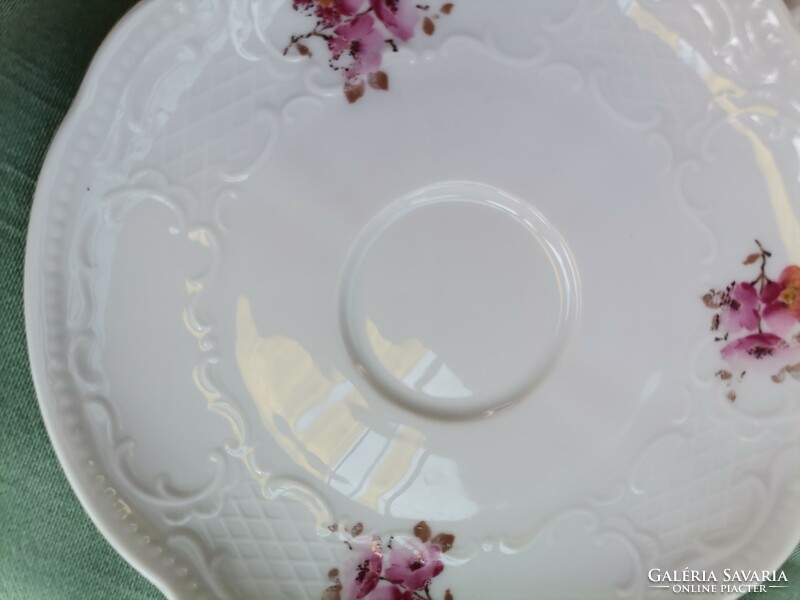 6db os Bavaria porcelán kistányér, Bavaria étkészlet,Vintage ajándék porcelán kis tányér készlet
