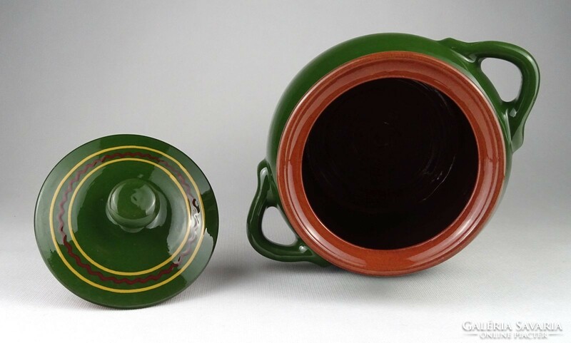 Vásárhely ceramic dish marked 1J861, 24 cm