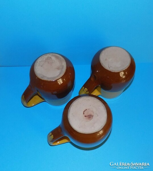 Ceramic pitcher mug set, 3 in one, numbered 5 dl (11/d)