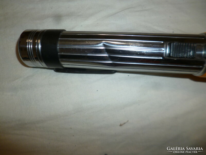 Old retro large rod flashlight