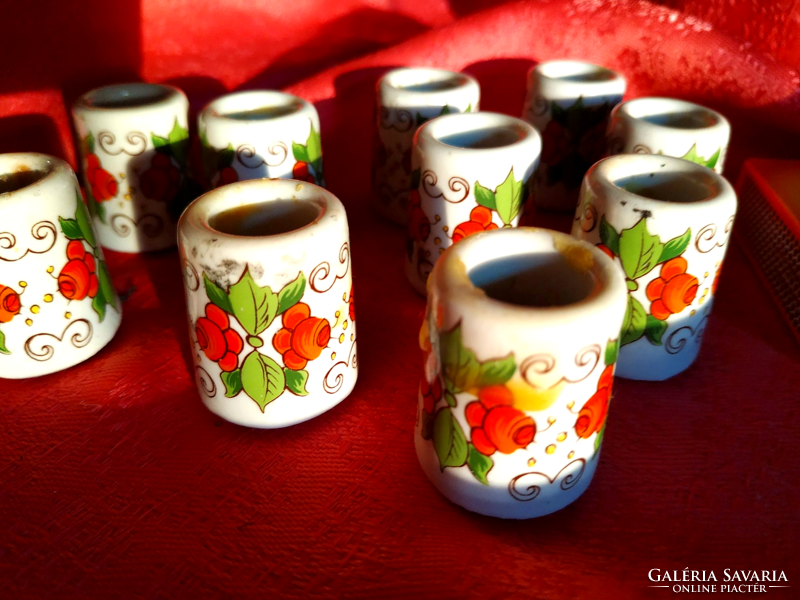 10 Small table porcelain candle holder