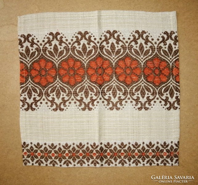 Retro woven tablecloth set 4 pieces in one