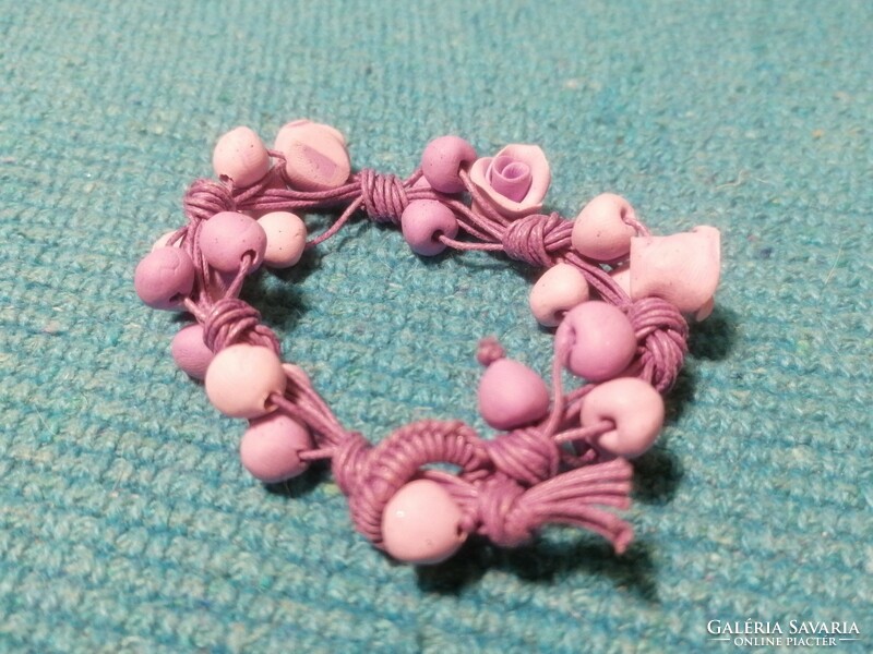 Purple Rose Craftsman Bracelet (422)