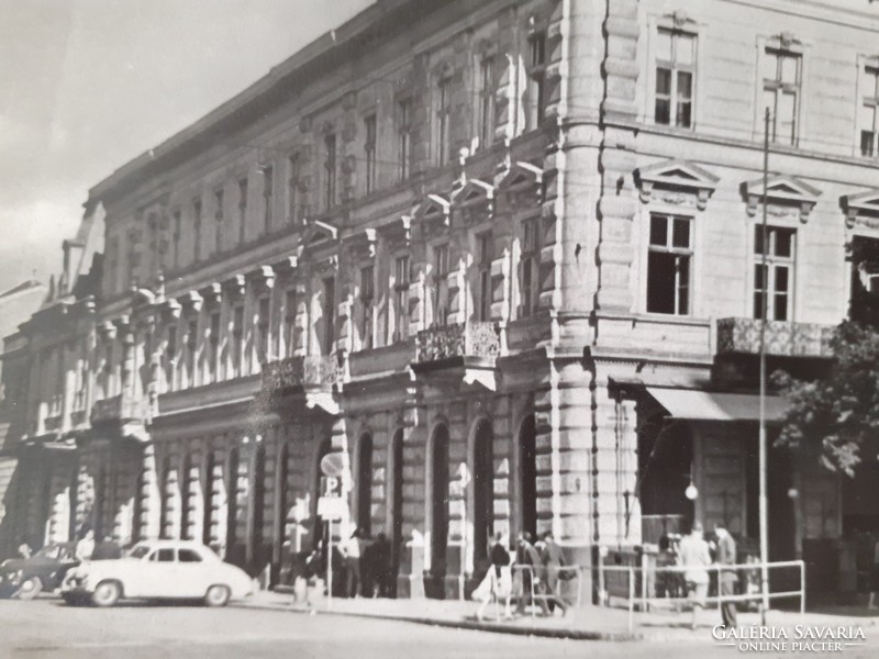 Régi képeslap 1958 Kassa Hotel Slovan fotó levelezőlap