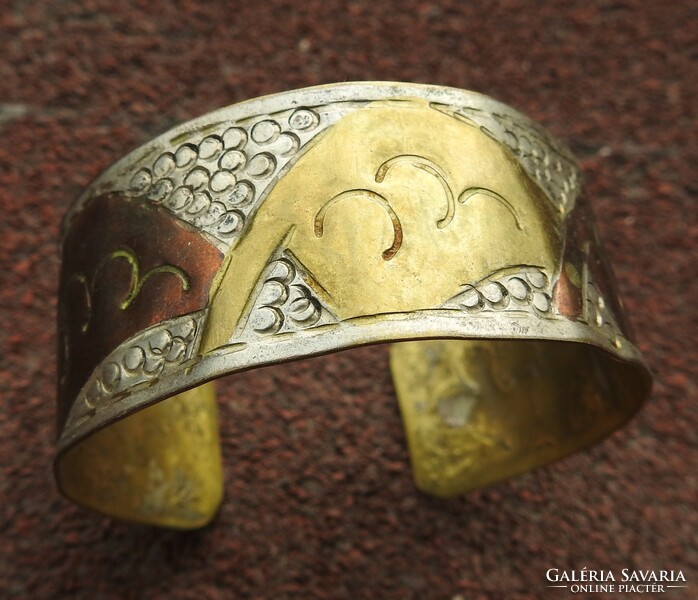 Handmade copper bangle - copper bracelet
