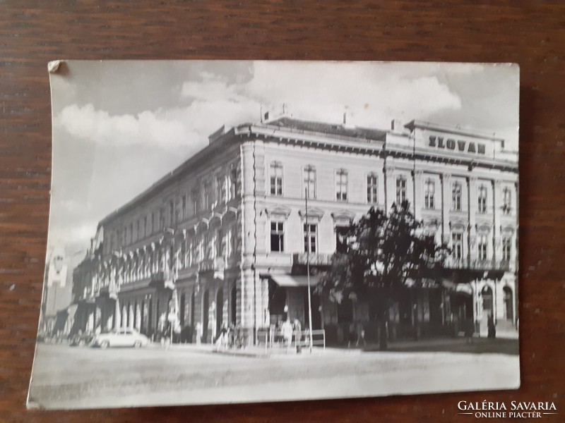 Régi képeslap 1958 Kassa Hotel Slovan fotó levelezőlap