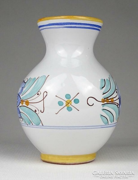 1K842 Poszthabán kerámia váza 12.5 cm