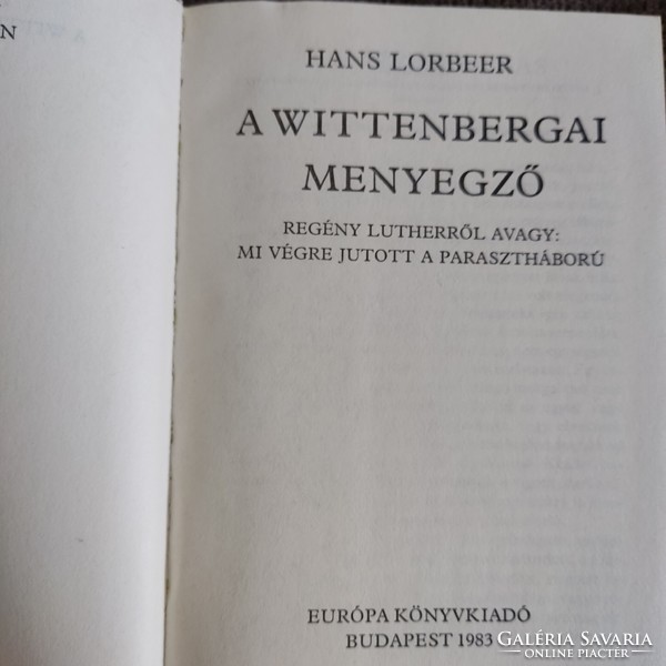 Hans Lorbeer: A wittenbergai menyegző