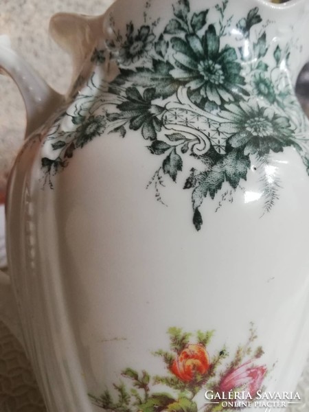 Antique jug -britannia porcelain works karlsbad austria-19. Century