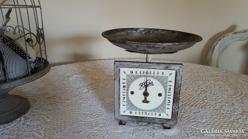 Extremely rare, antique Krups porcelain clock scale with dial
