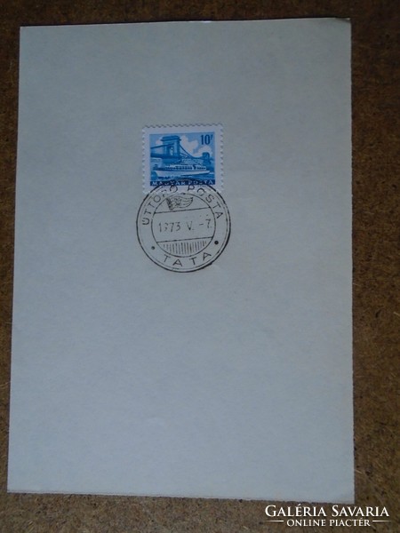 D191069 commemorative stamp - pioneer post office - dad 1973