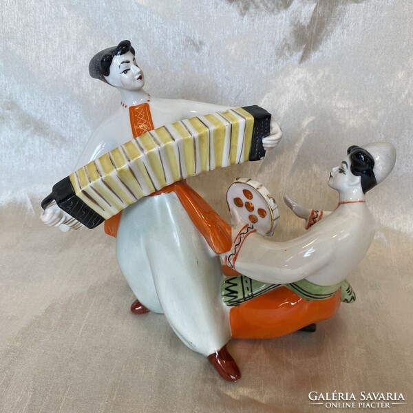 Russian porcelain musicians