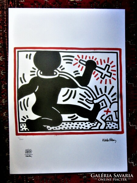 With Keith Haring certification!