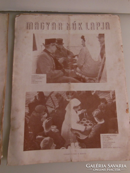 Újság - 2 db - MAGYAR NŐK LAPJA   - 1942  - 1943  ÉV