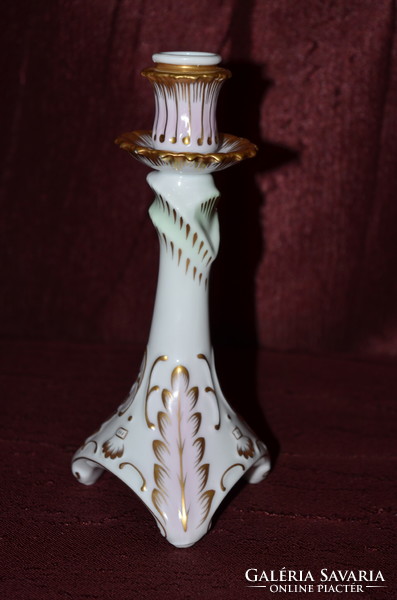 Hollóháza baroque candle holder ( dbz 0031 )