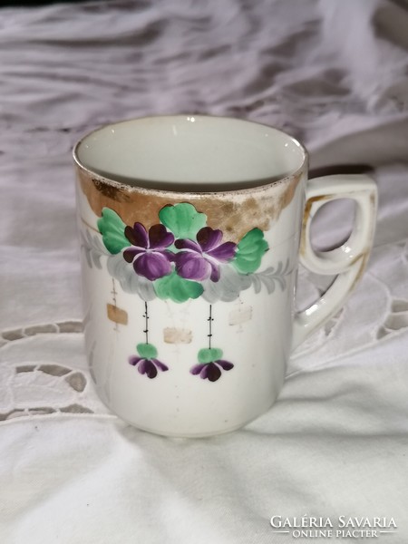 Art Nouveau porcelain, violet mug, from the early 1910s 27.