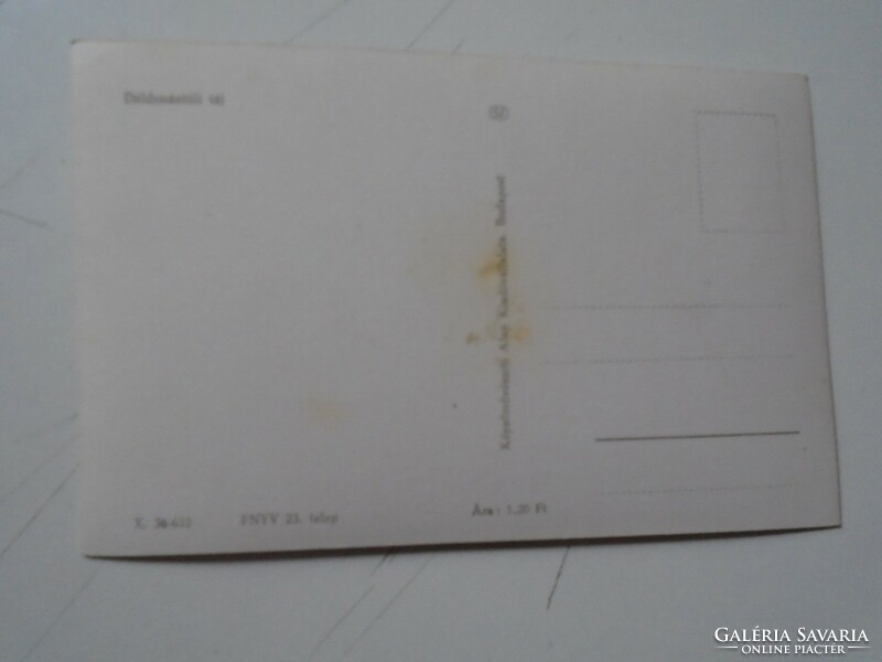 D191167  Régi képeslap -  Déldunántúli táj  1963