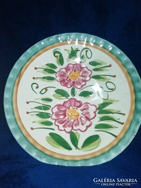 Claudio Bernini porcelán fali tányér