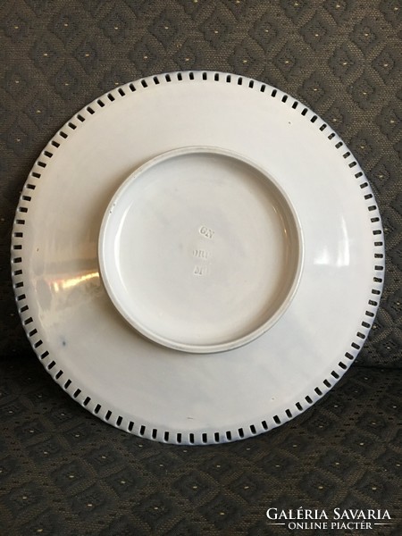 German tile bowl, second half of the 1800s (Giesshübel)