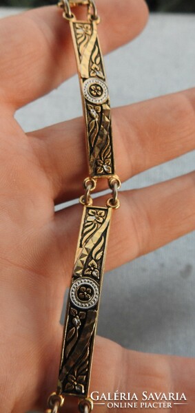 Gold-plated special bracelet - bracelet