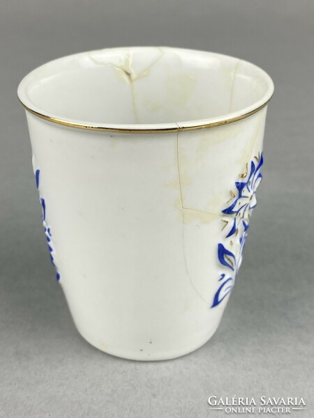 Hollóházi porcelán röviditalos készlet