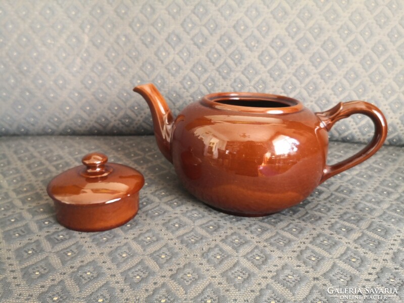 Antique Herend teapot, large size, 1930s