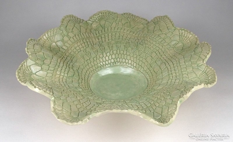 1K912 marked weaver ceramic table center serving bowl 29.5 Cm