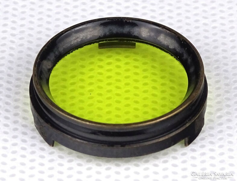 1K910 old yellow filter lens in box