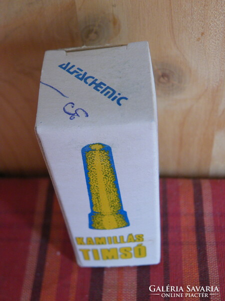 Old retro chamomile alum in its original box from 1991, an extreme rarity