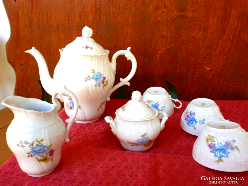 Beautiful antique porcelain coffee set pieces!