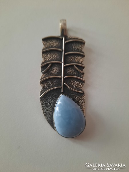 Special modern silver pendant