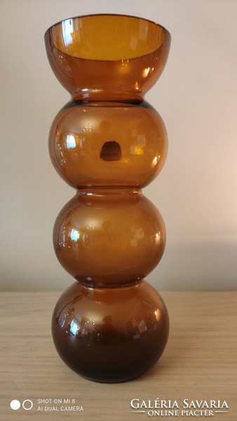 Bubble kristályüveg váza