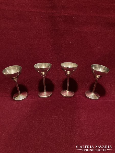 Antique/1800s/brandy glasses!! 4 pieces!! They weigh 122 grams!
