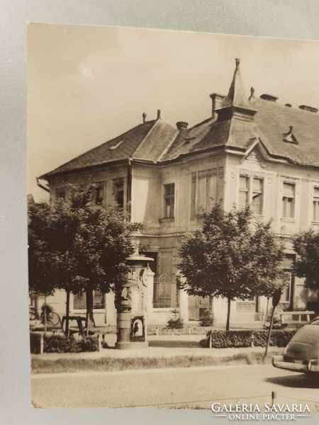 Old car postcard small-skinned deer hostel photo postcard warszawa car