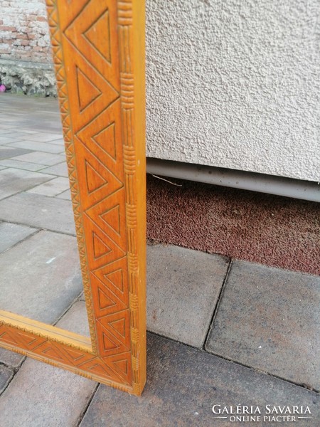 Beautiful carved mirror in art nouveau style. Negotiable!