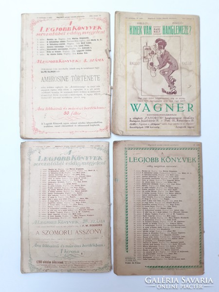 Old newspaper 1918-19 best books interesting newspaper edition 4 pcs